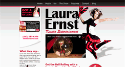 Desktop Screenshot of lauraernst.com